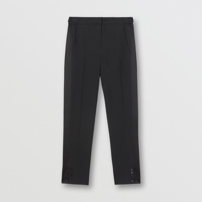 burberry black pants