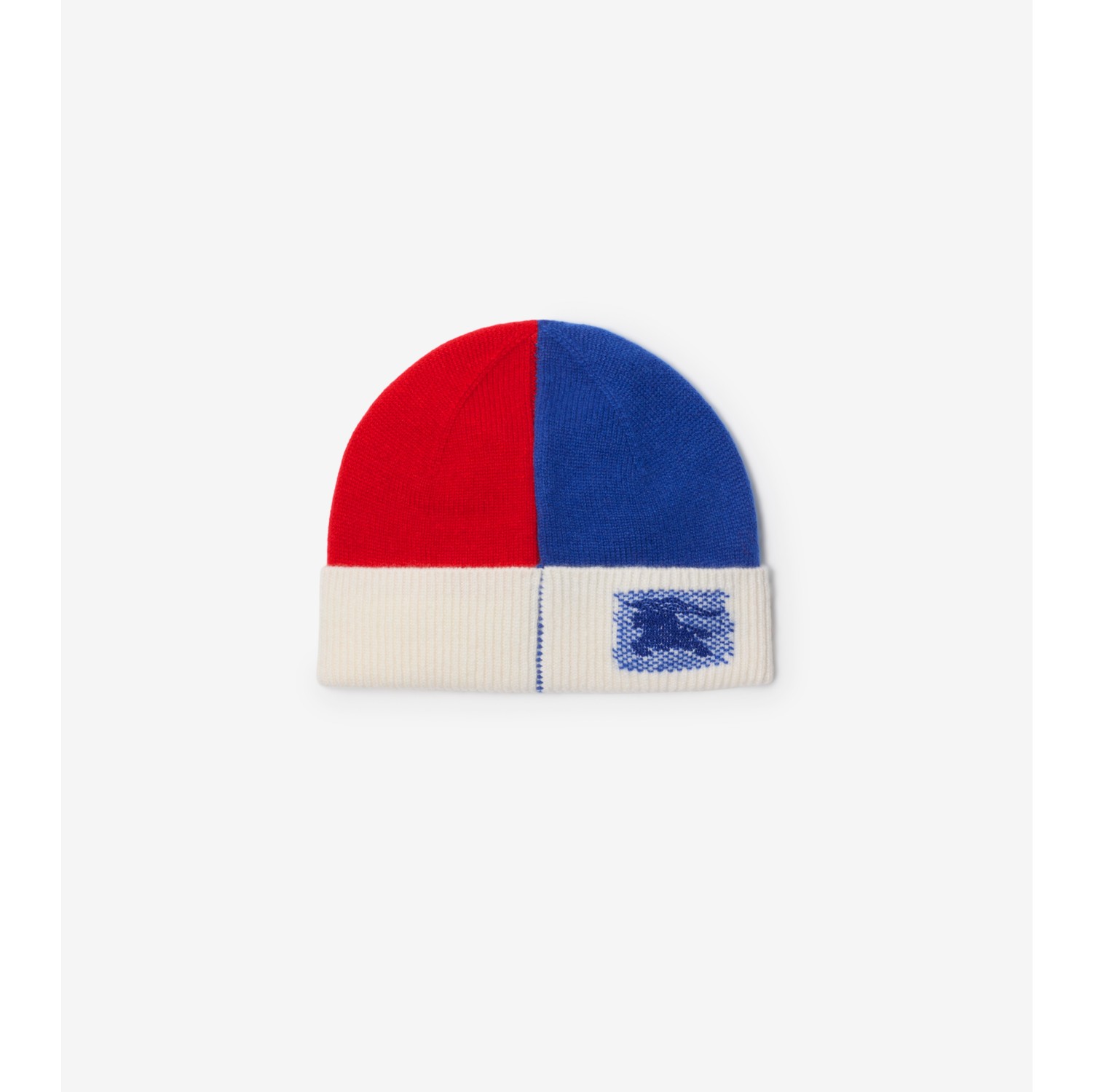 Gorro de cashmere em colour block