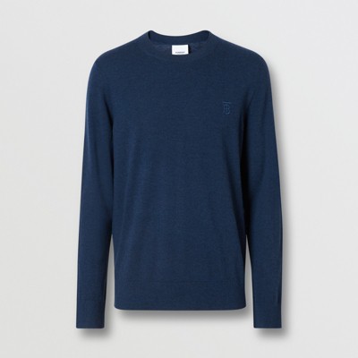 burberry sweater blue