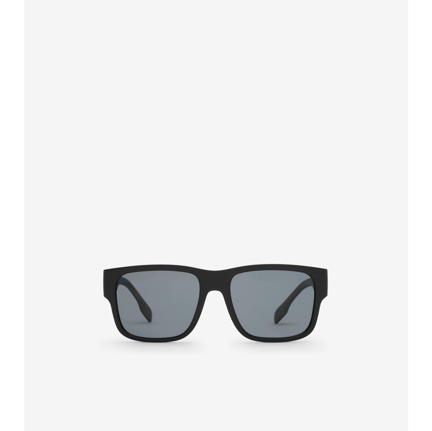 Logo Detail Square Frame Sunglasses in Black Men Burberry Official