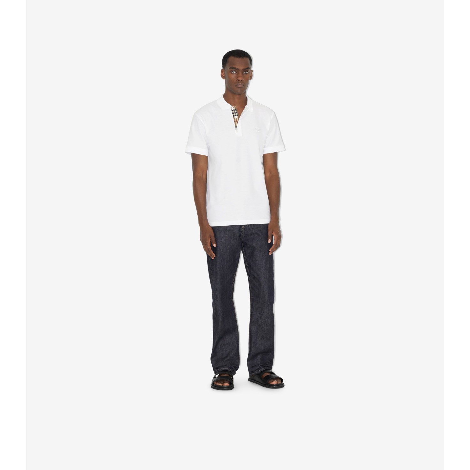 Burberry cheap polos mens