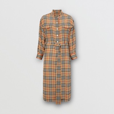 robe chemise burberry