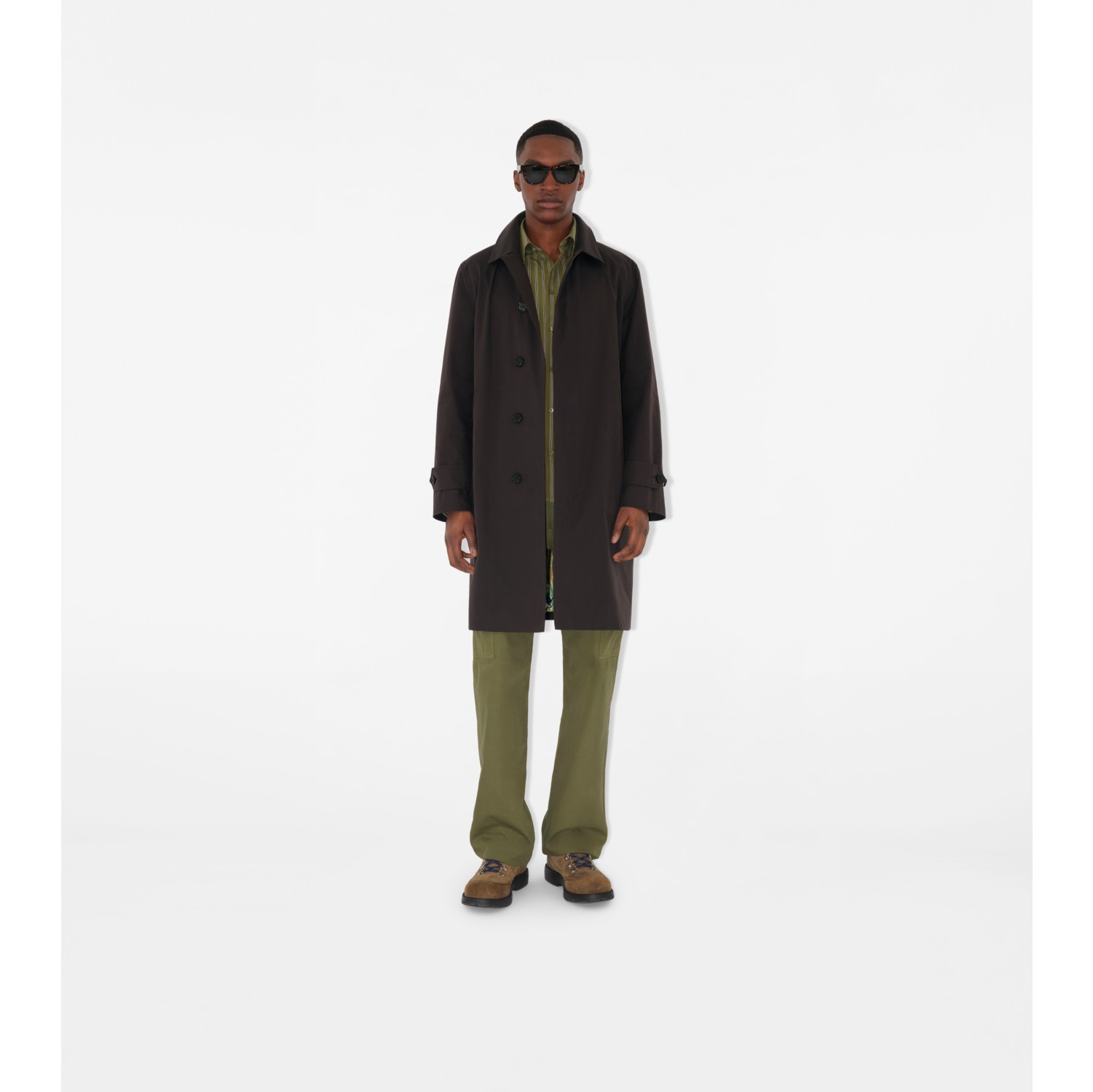 Long Highgrove Gabardine Car Coat
