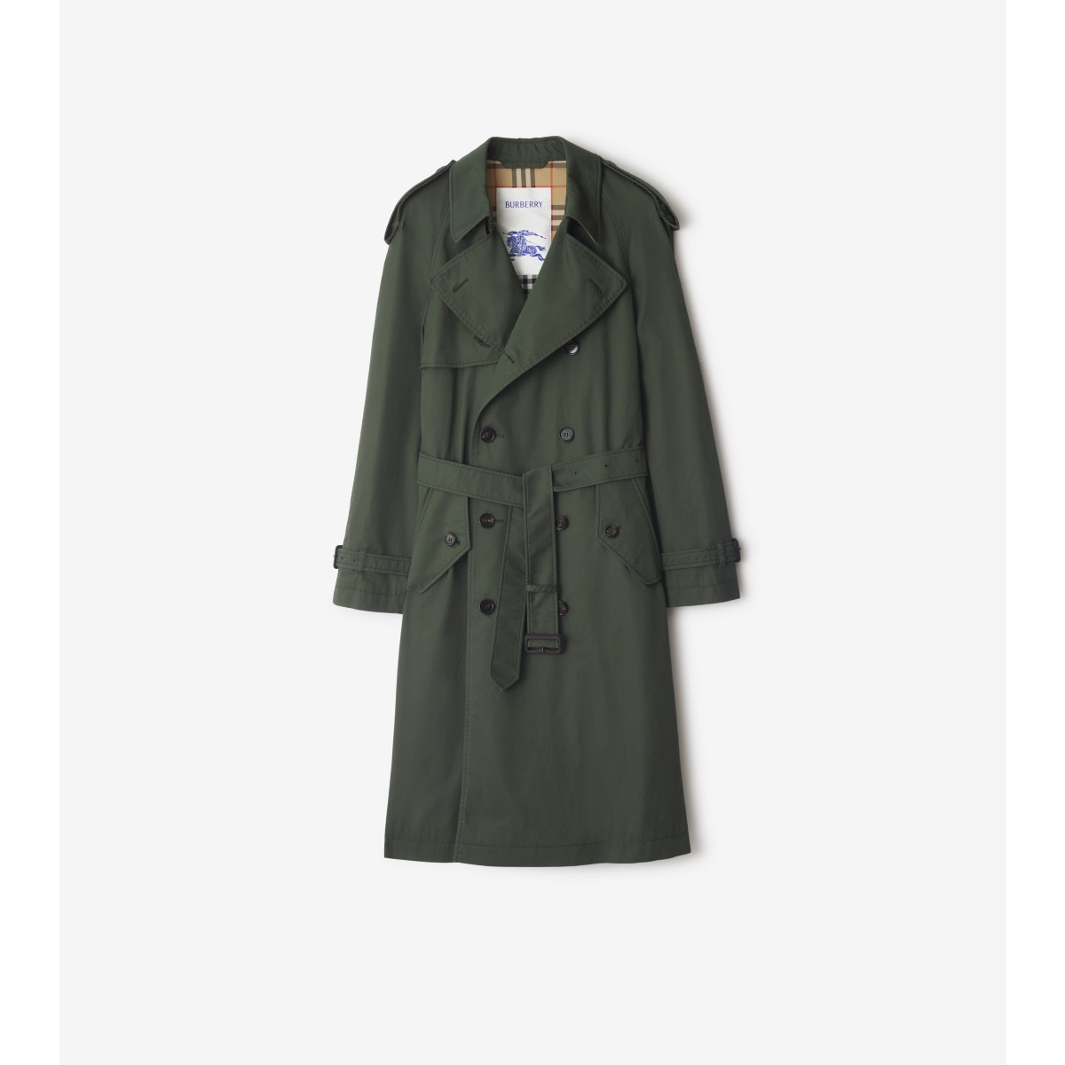 Burberry Mid-length Gabardine Trench Coat