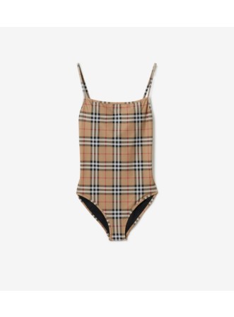 Burberry best sale child swimsuit