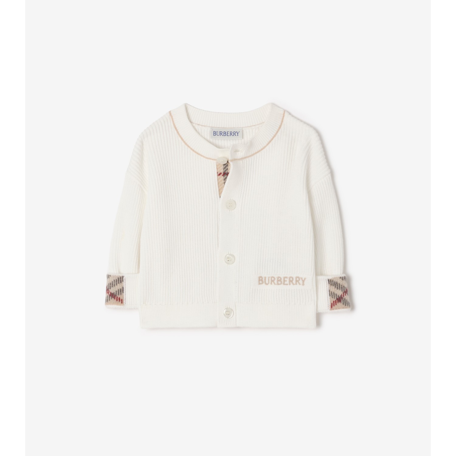 Logo Cotton Cardigan