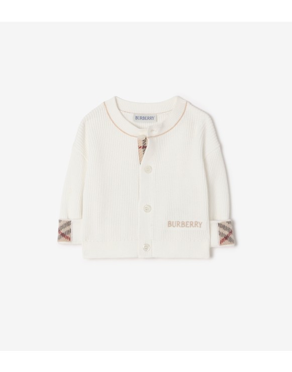 Logo Cotton Cardigan