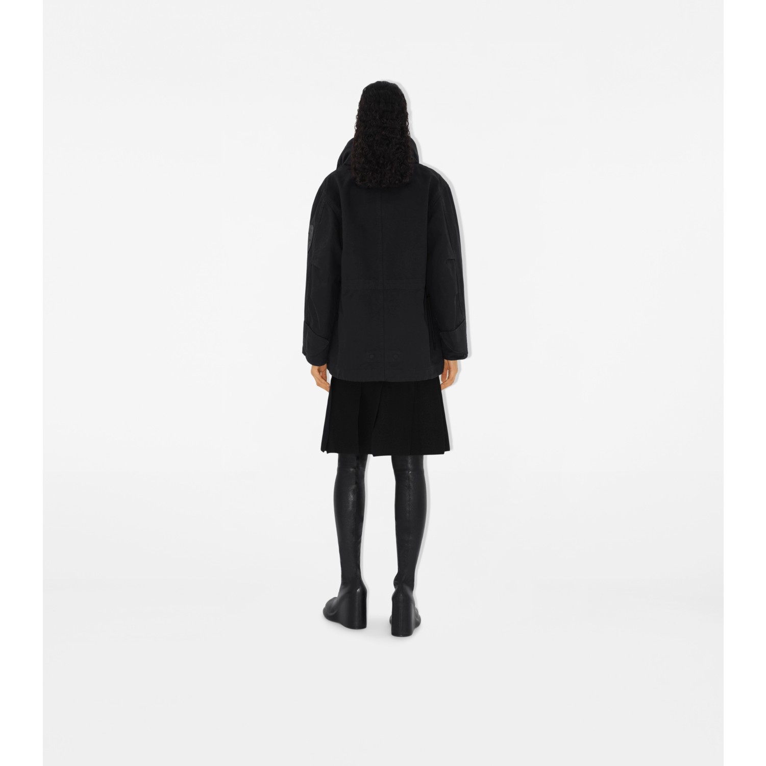 Parka in cotone con imbottitura staccabile