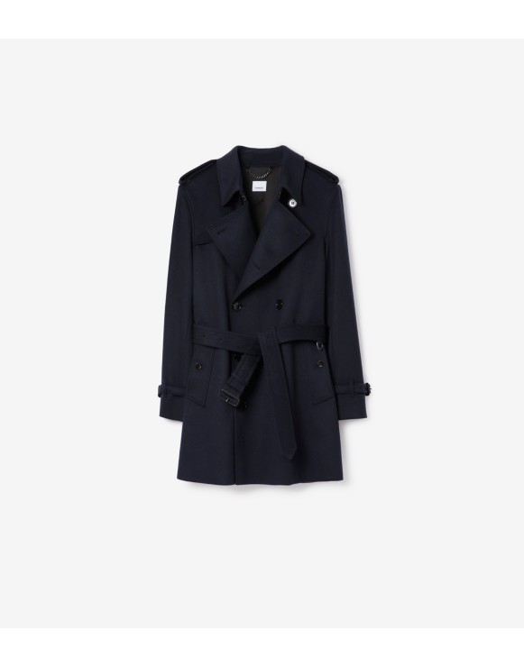 Short Wool Cashmere Wimbledon Trench Coat