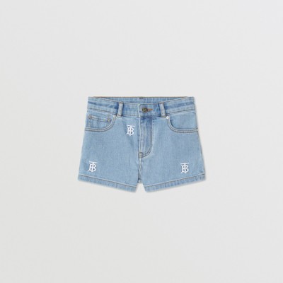 burberry jean shorts