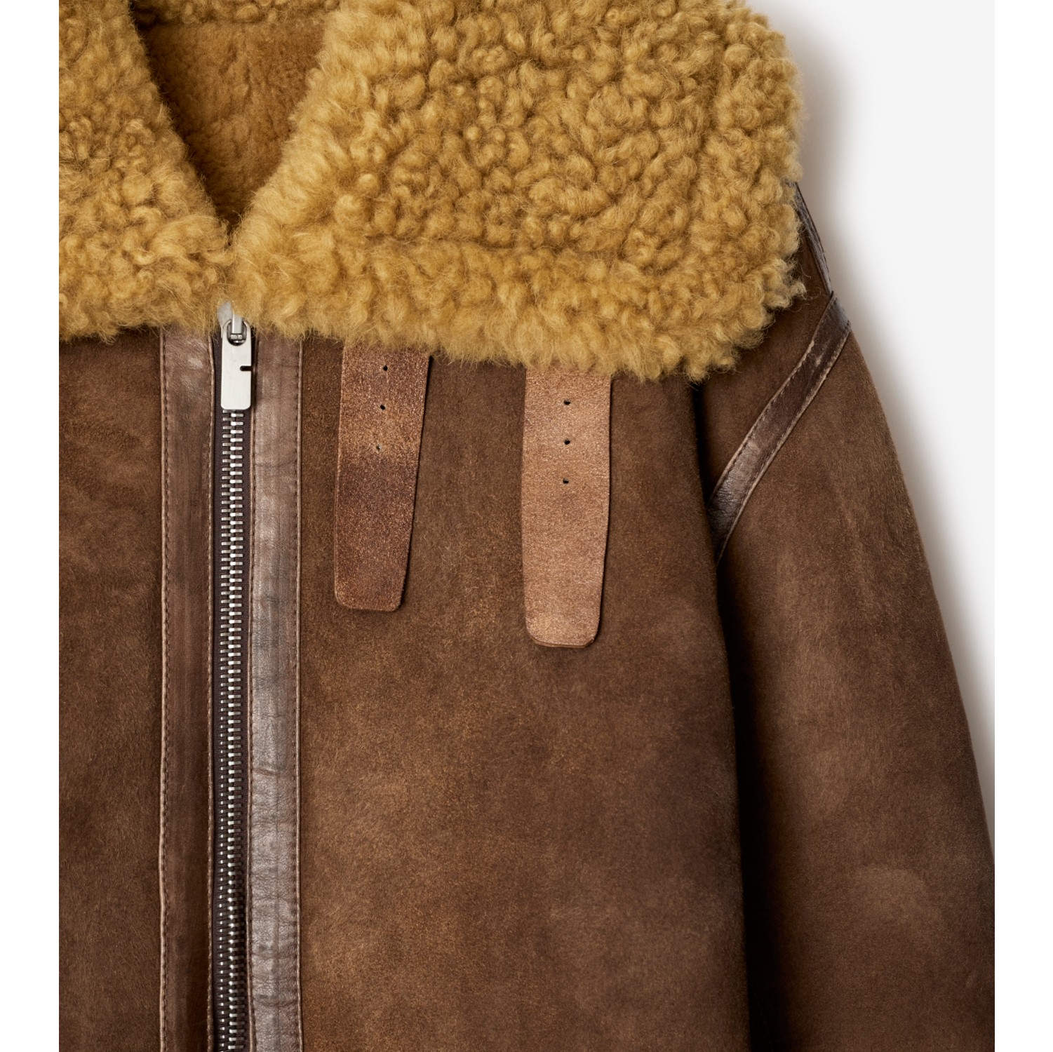 Manteau en shearling