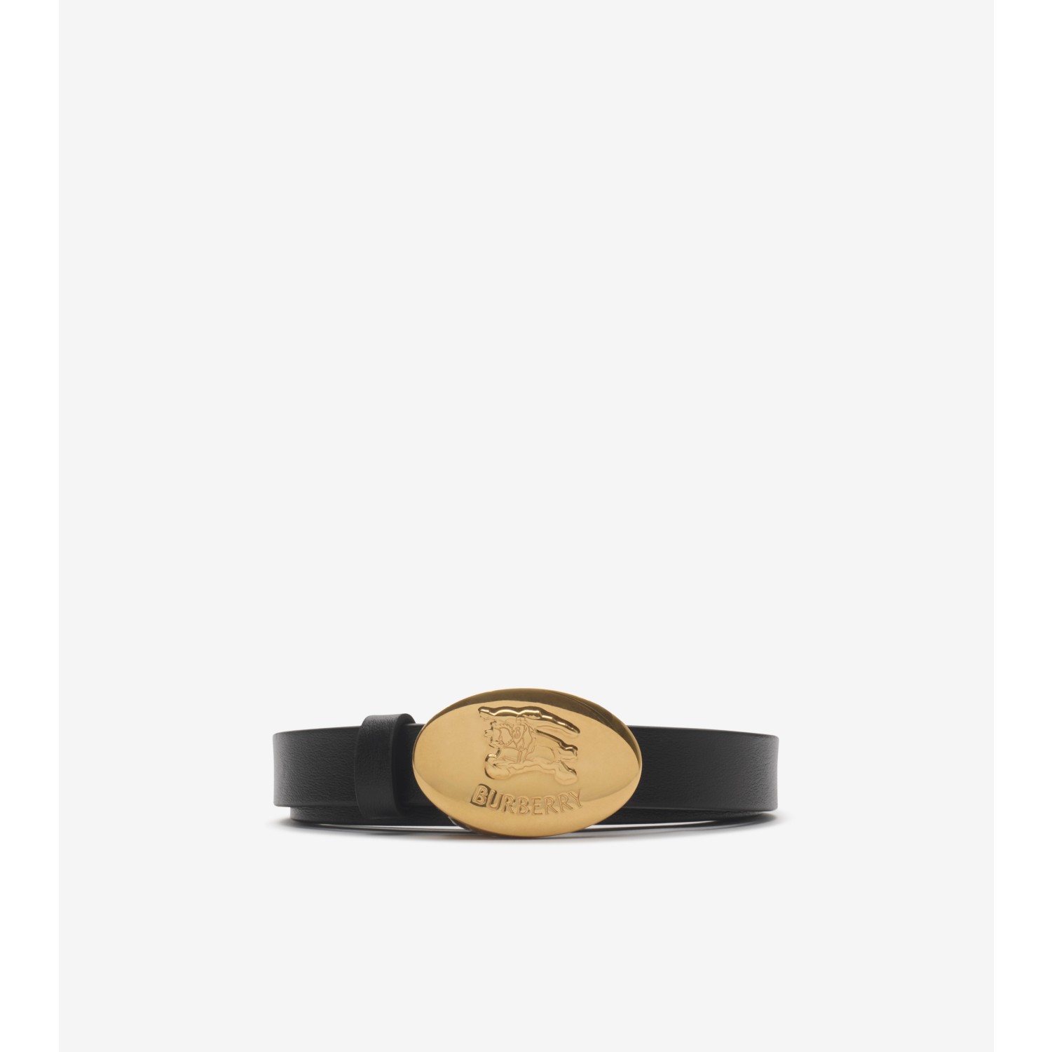Ceinture fine réversible en cuir Knight​
