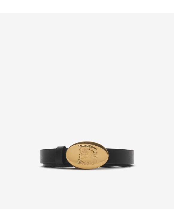 Ceinture fine réversible en cuir Knight​