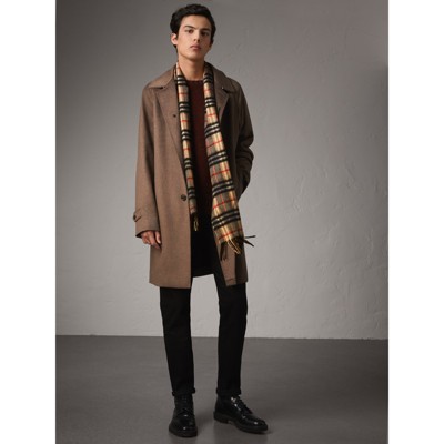 burberry camel cashmere scarf