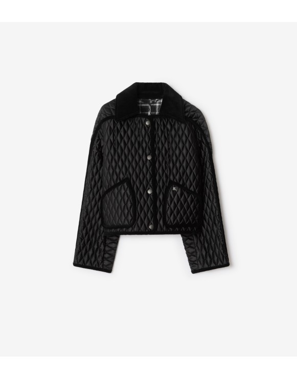 ウィメンズ デザイナー キルティングジャケット | Burberry®