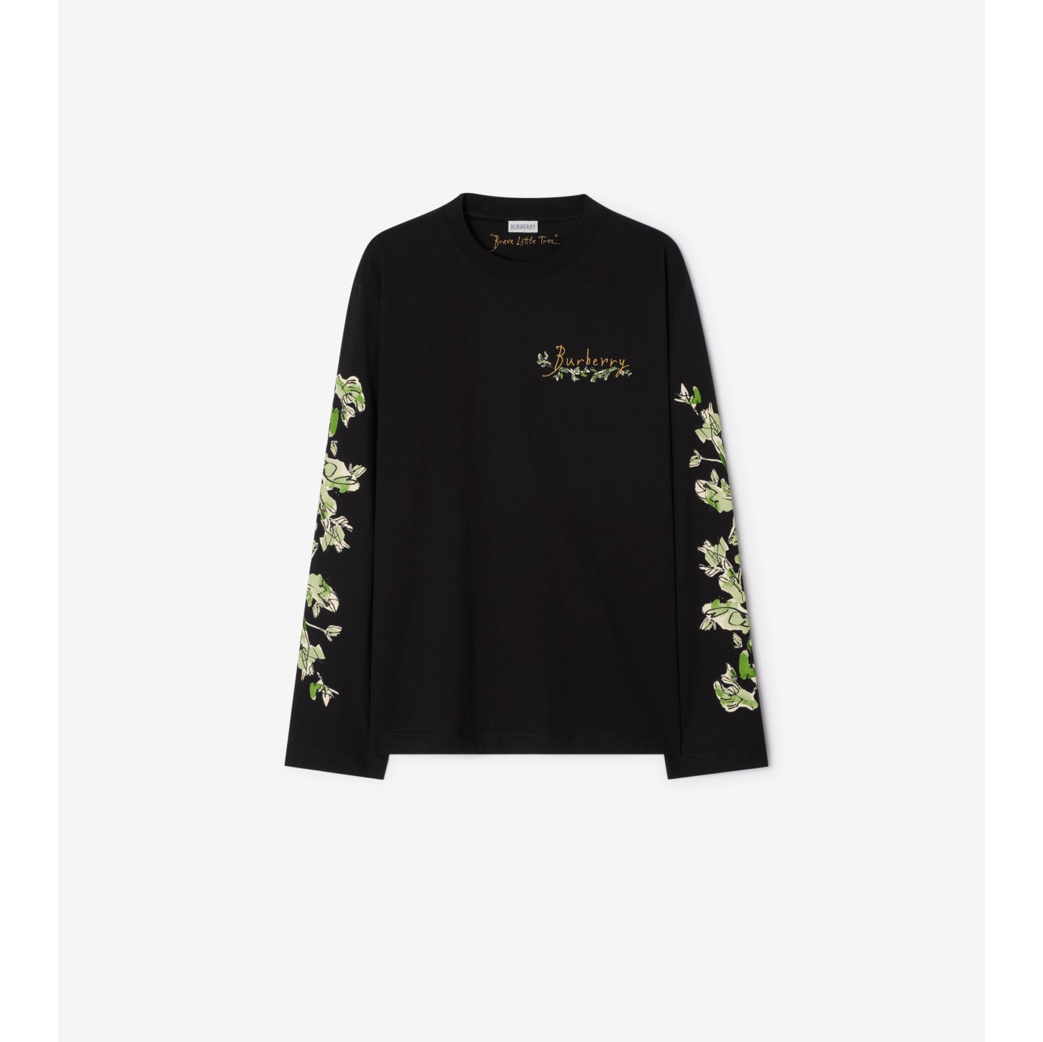 Long-sleeve Brave Little Tree Cotton T-shirt
