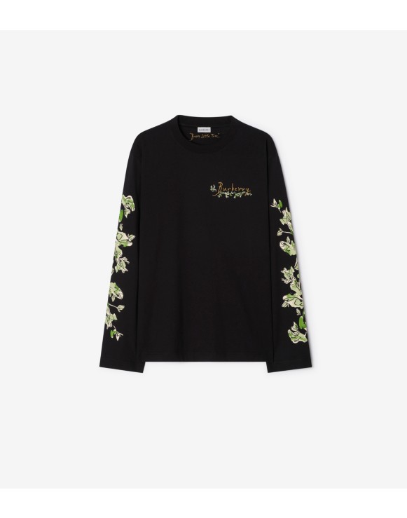 Long-sleeve Brave Little Tree Cotton T-shirt