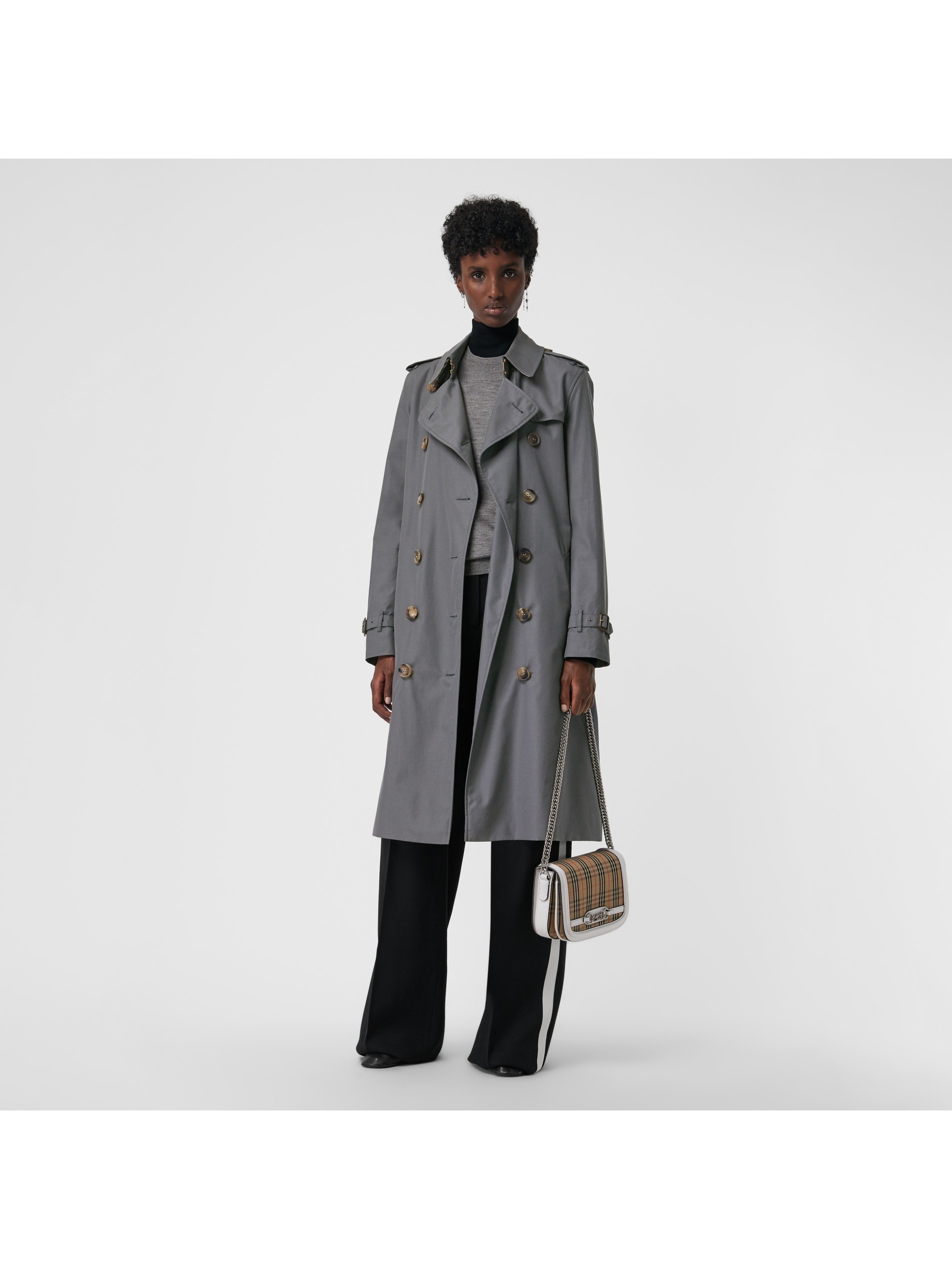 中灰色 肯辛顿版型 - 长款 heritage trench 风衣 产品图片61