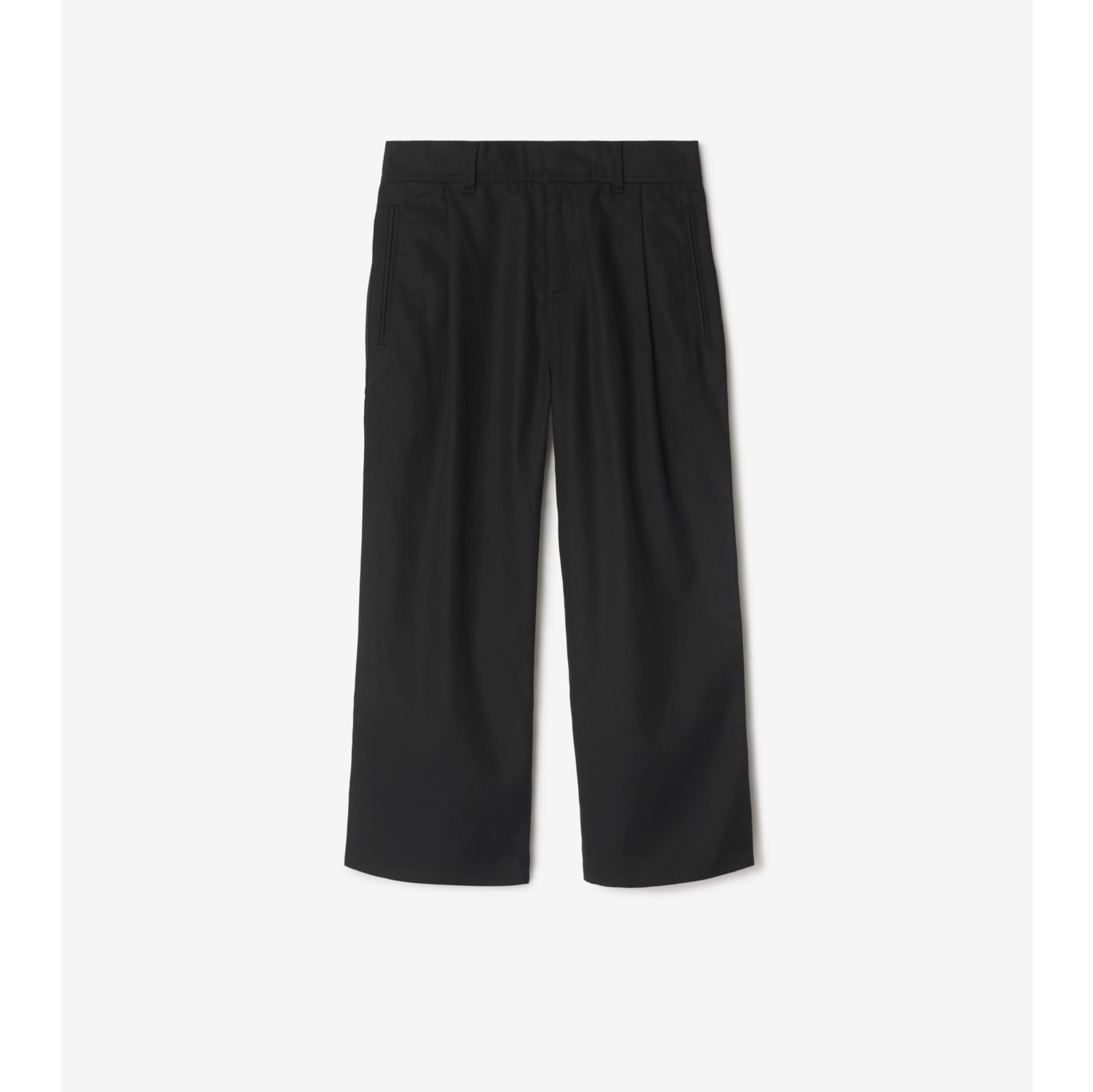 Cotton Blend Trousers