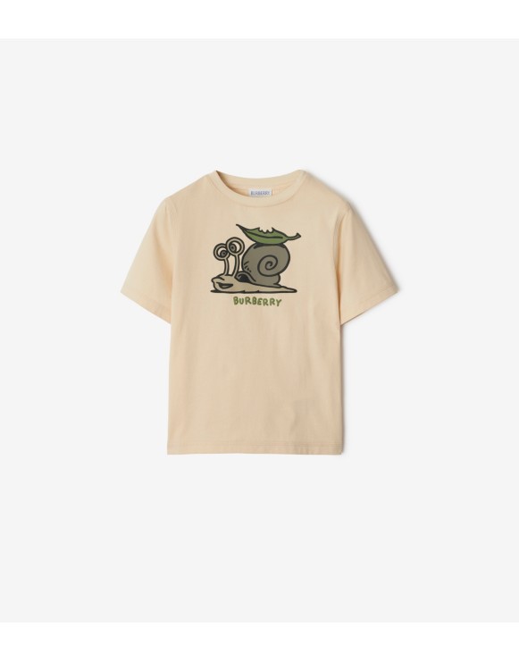 スネイル コットンTシャツ