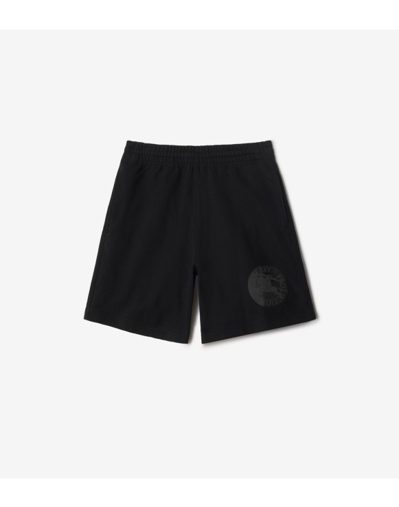 EKD Badge Cotton Shorts