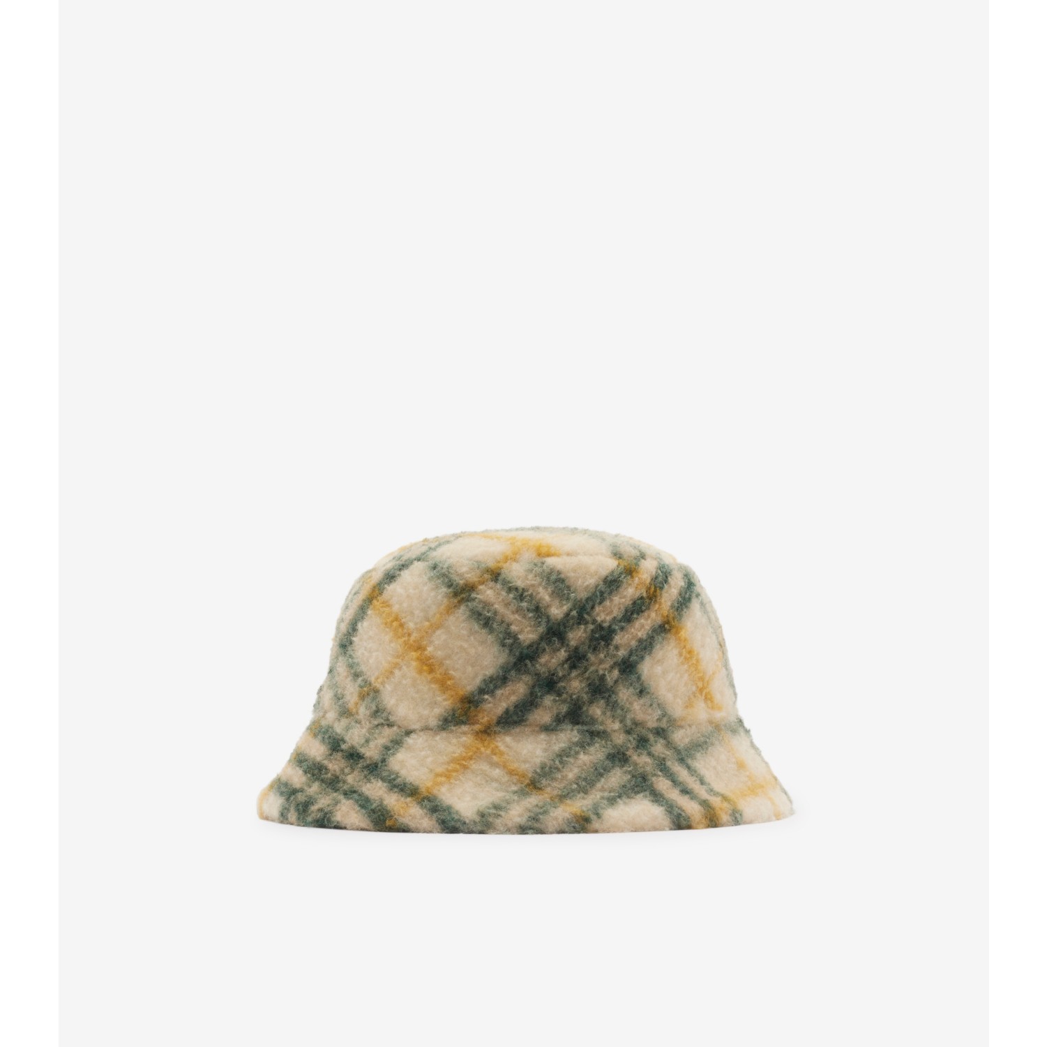 Reversible Check Fleece Bucket Hat