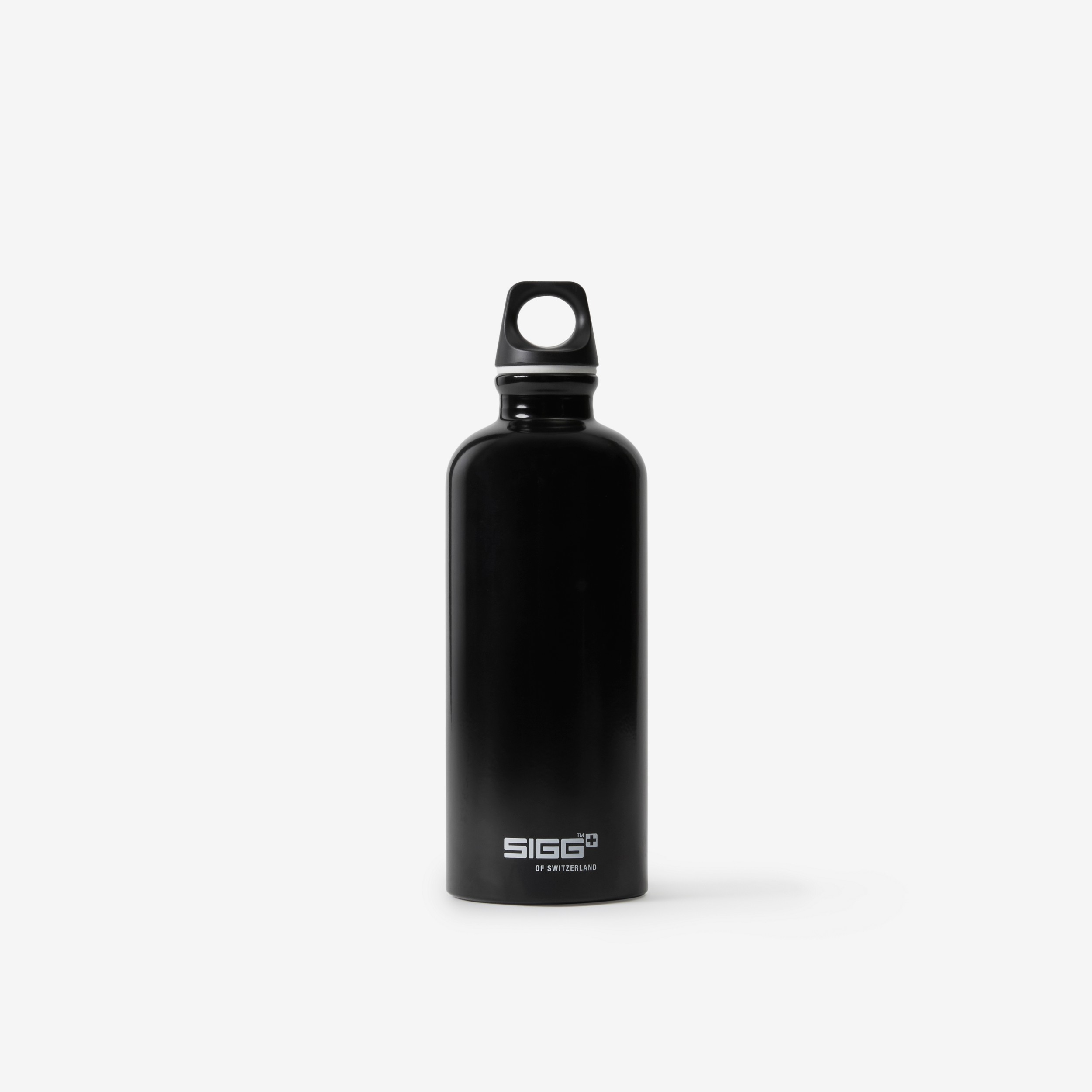Logo Print Water Bottle in Black | Burberry® Official - 2