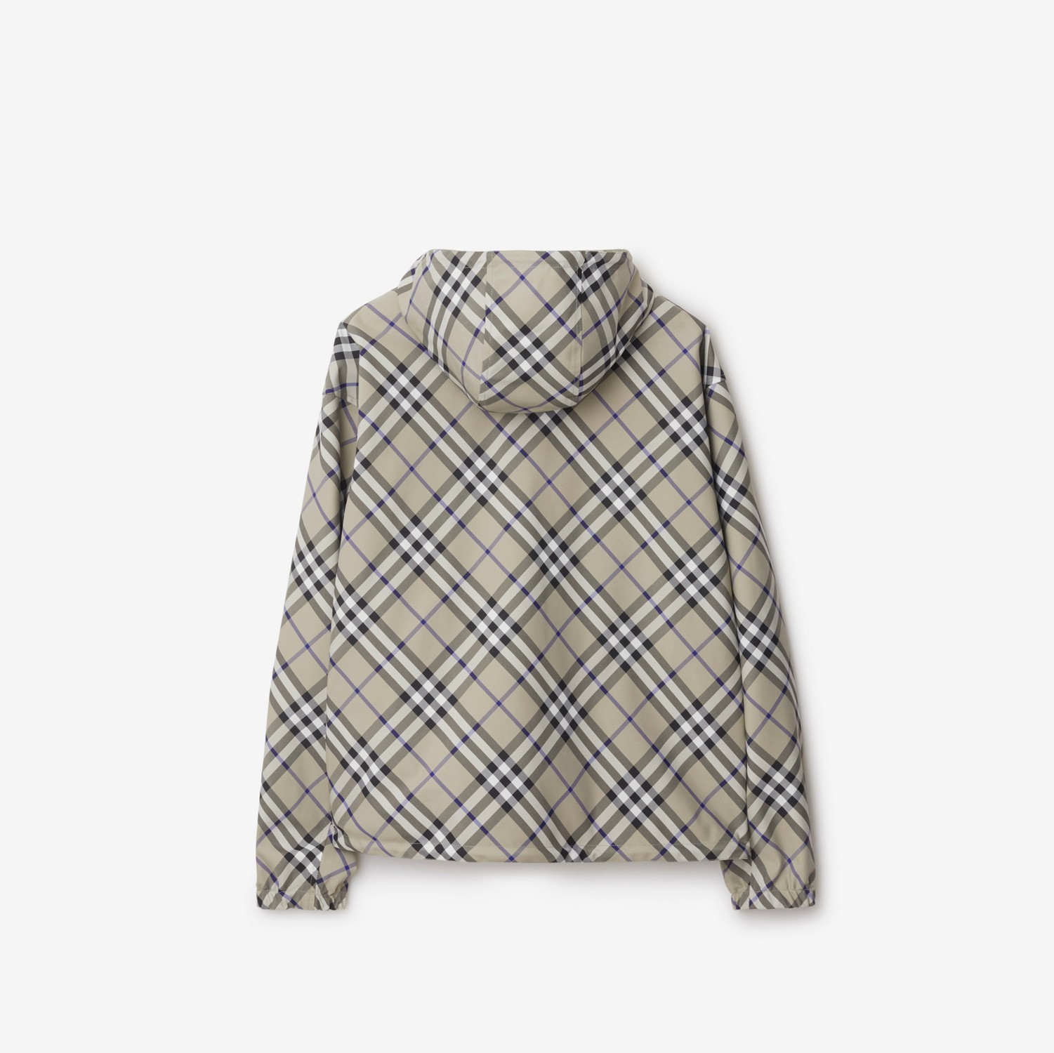 Reversible Check Jacket in Lichen - Men | Burberry® Official Reversible Check Jacket in Lichen - Men | Burberry® Official