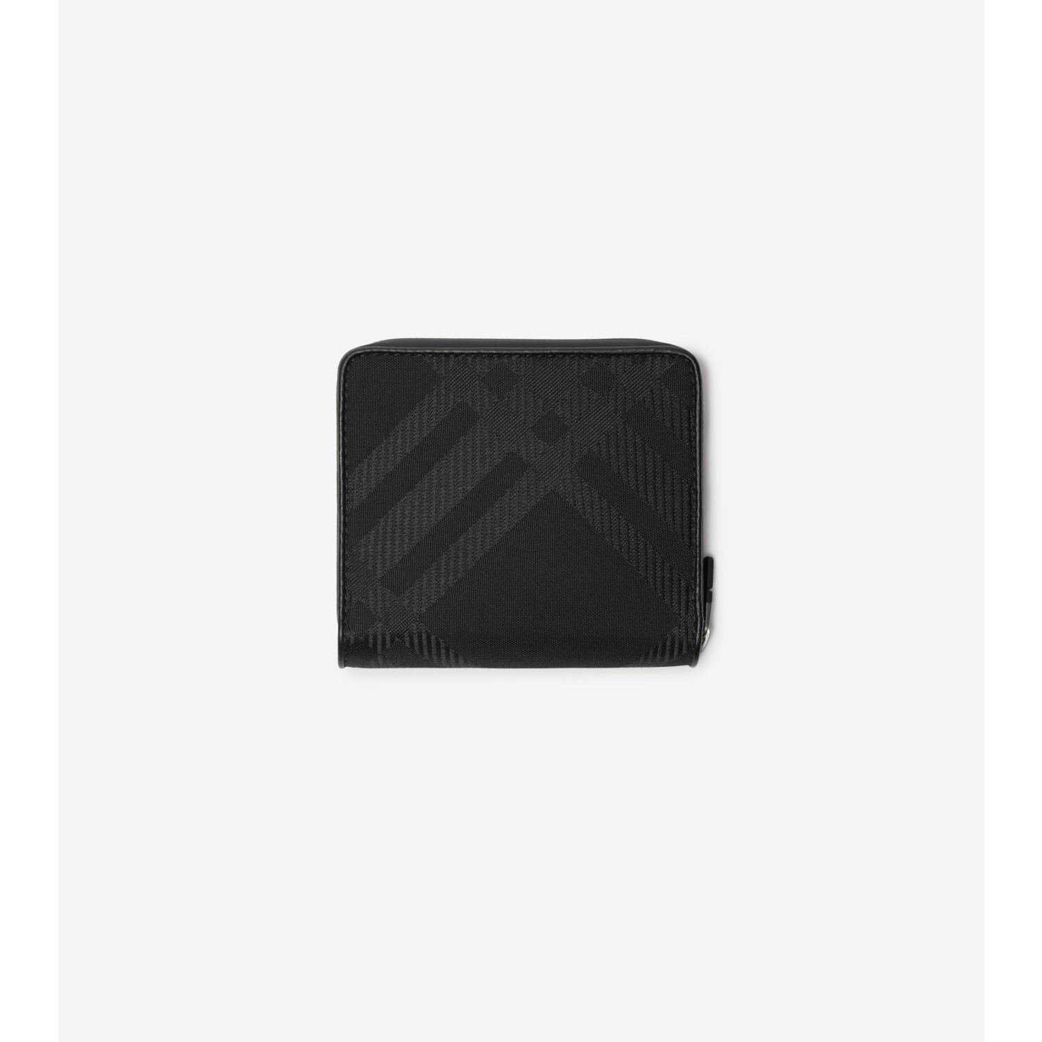 Medium Check Jacquard Zip Wallet