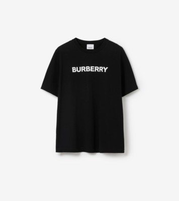 ロゴ コットンTシャツ (ブラック) - ウィメンズ, コットン | Burberry