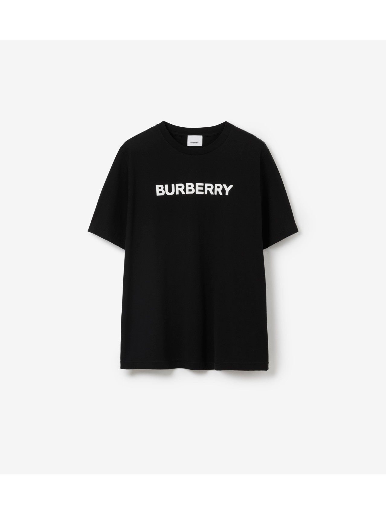 Logo Print T-shirt in Black - Women | Burberry® Official