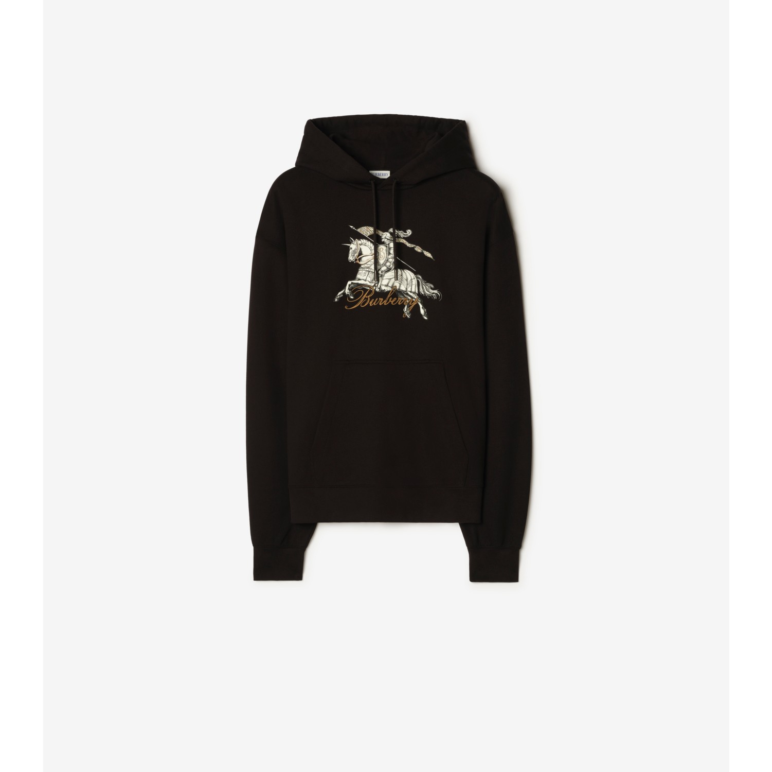 Etched Knight Cotton Hoodie