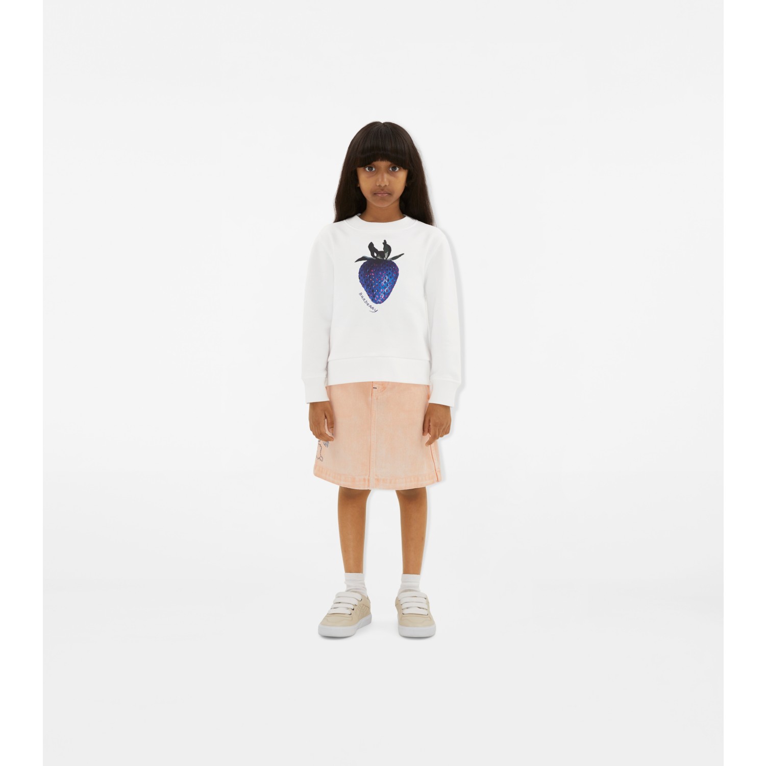 Strawberry Cotton Sweatshirt