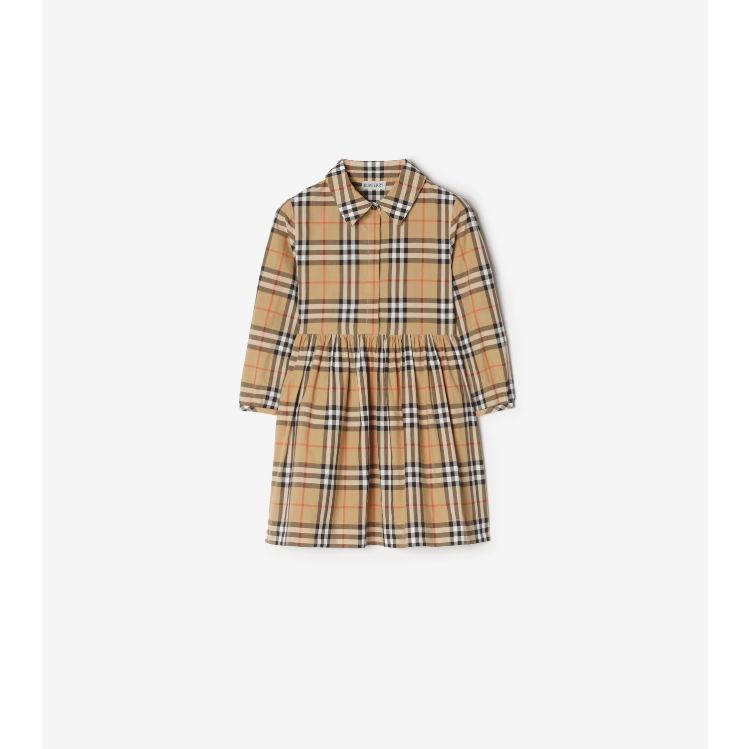 Check Cotton Dress