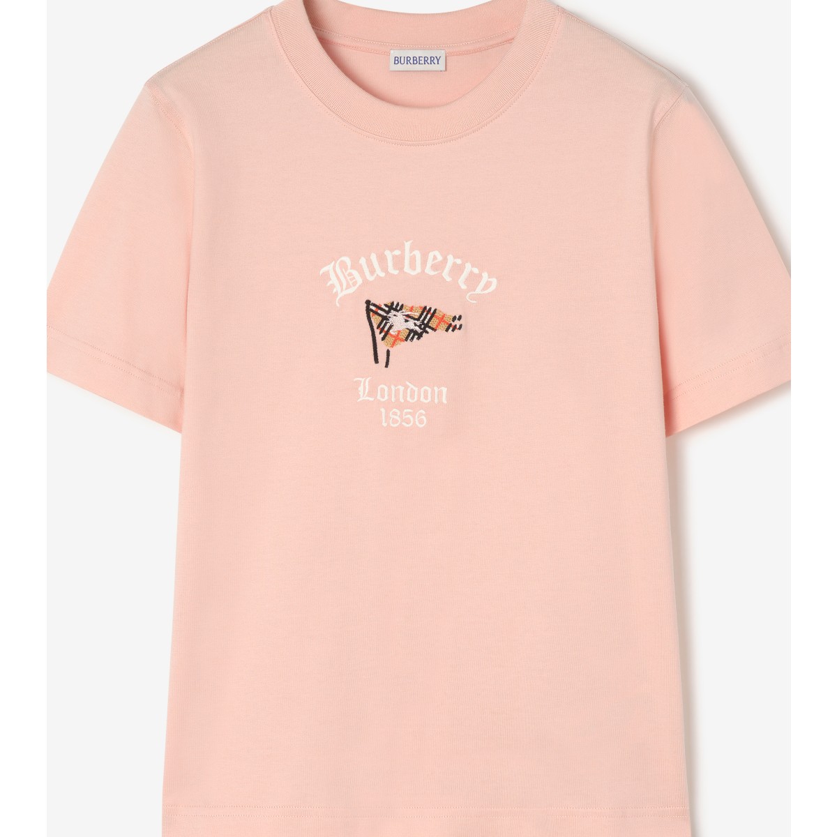  Check Flag Cotton T-shirt