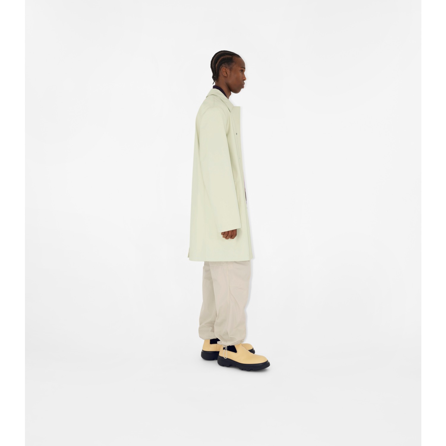 Cotton Blend Trousers