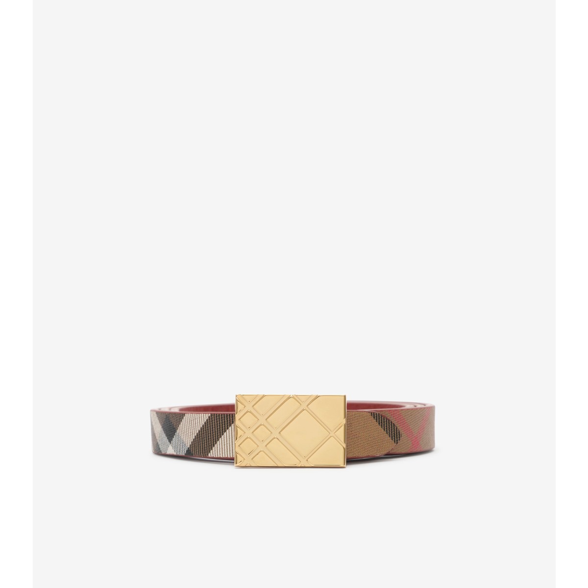  Check Reversible Engraved Belt