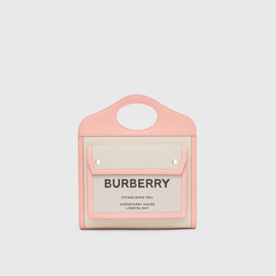 burberry two tone bag