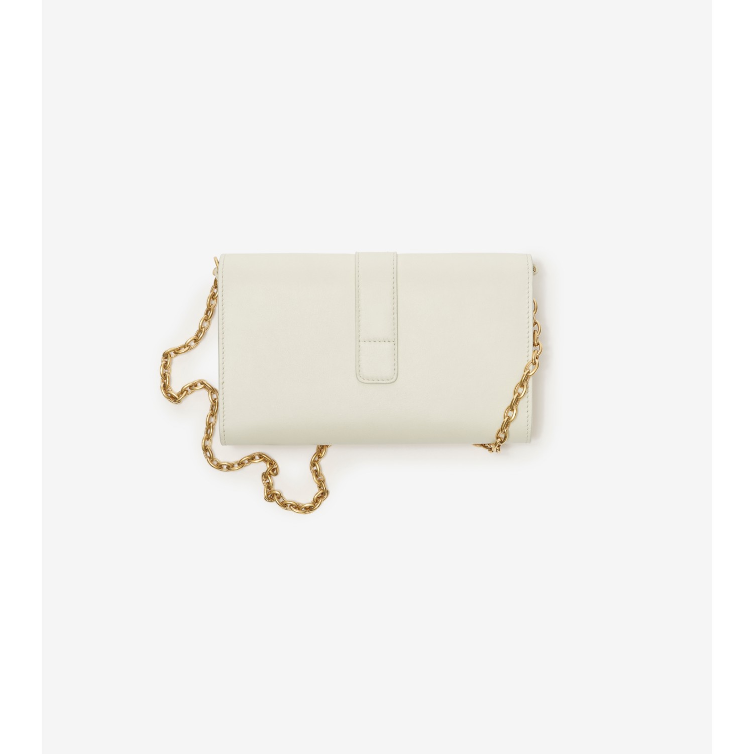 Rider Chain Strap Wallet in Soap - Women, Leather | Burberry® Official