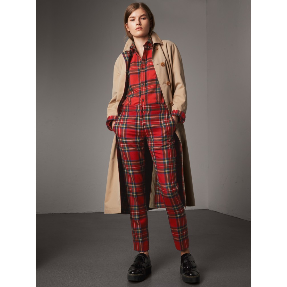 苏格兰格纹羊毛衬衫 产品图片41