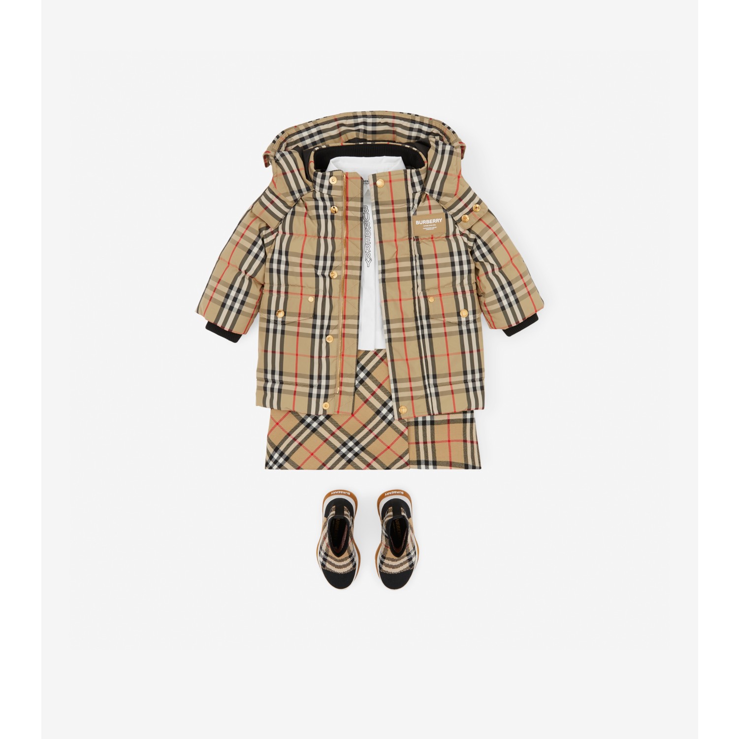 Burberry baby hot sale puffer jacket