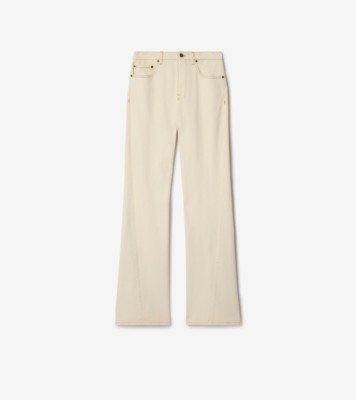 archive BURBERRY ホワイト ブーツカットデニム 89347AA2-2488-4EFB-99A8-