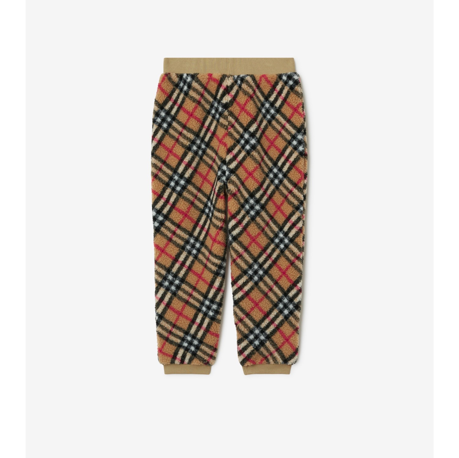 Divya check print wide pants - Burberry - Women