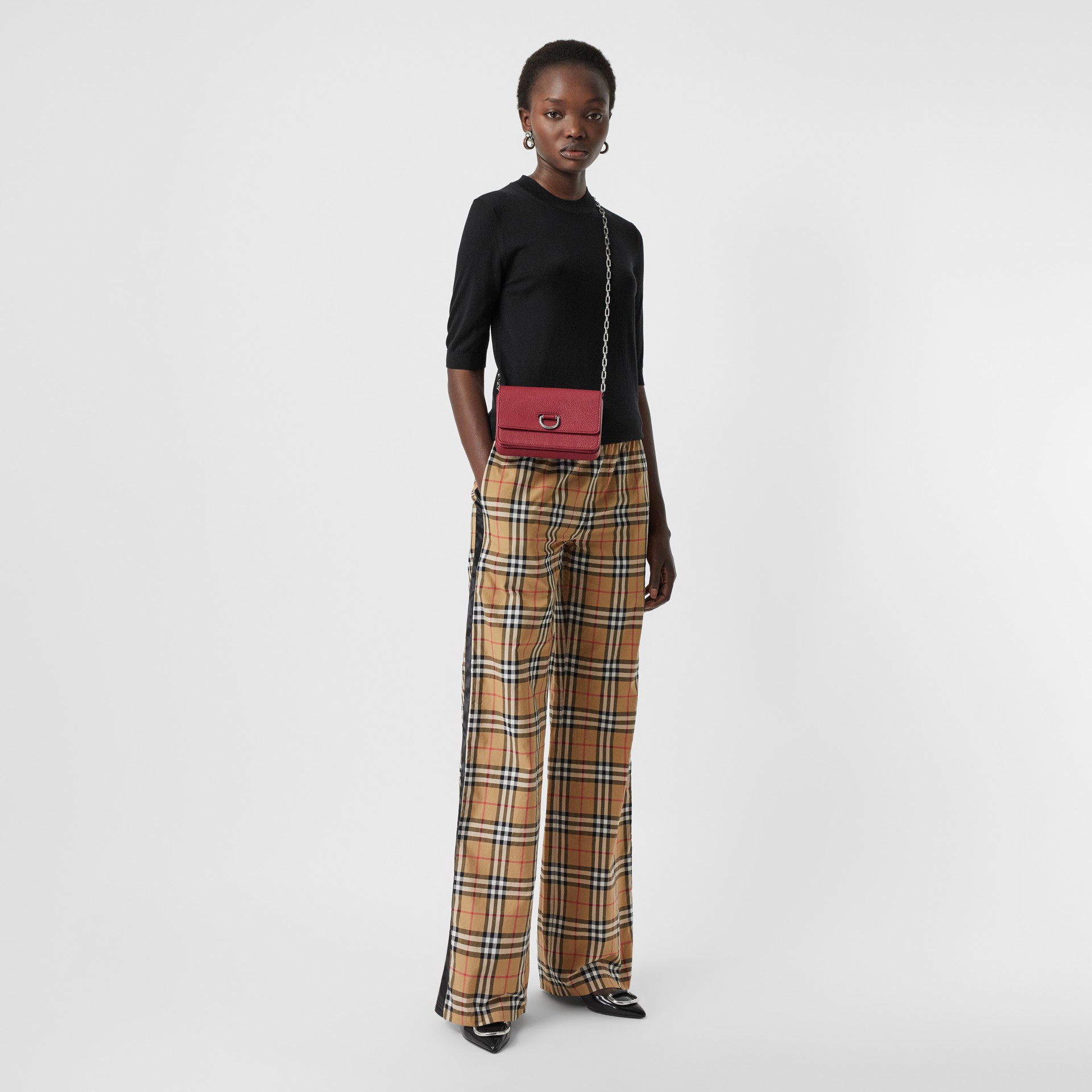 BURBERRY The Mini Leather D-ring Bag