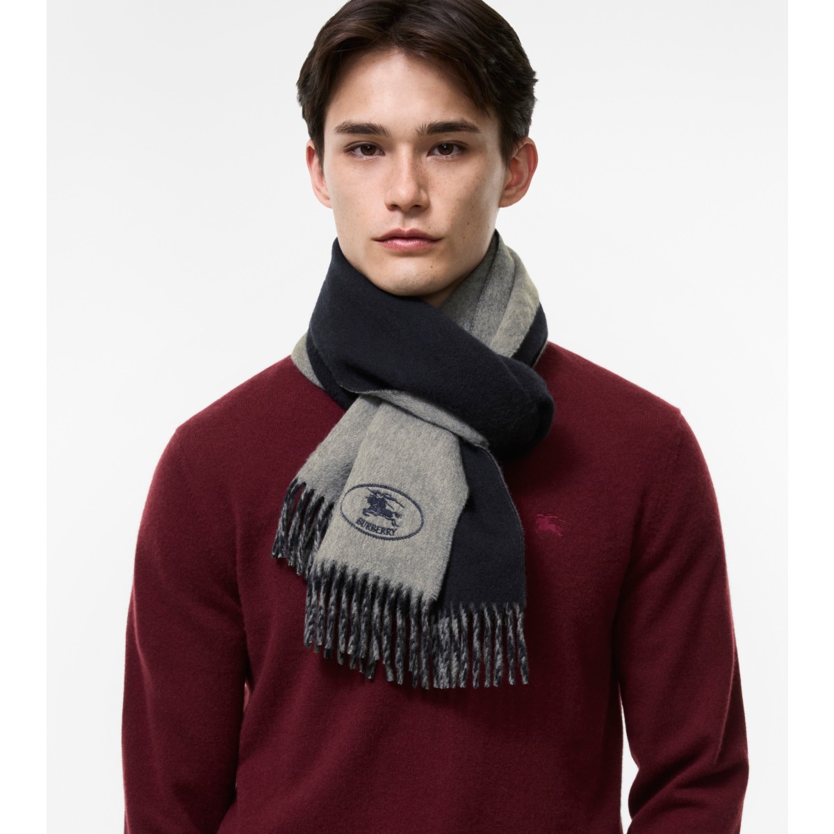 Embroidered Knight Scarf