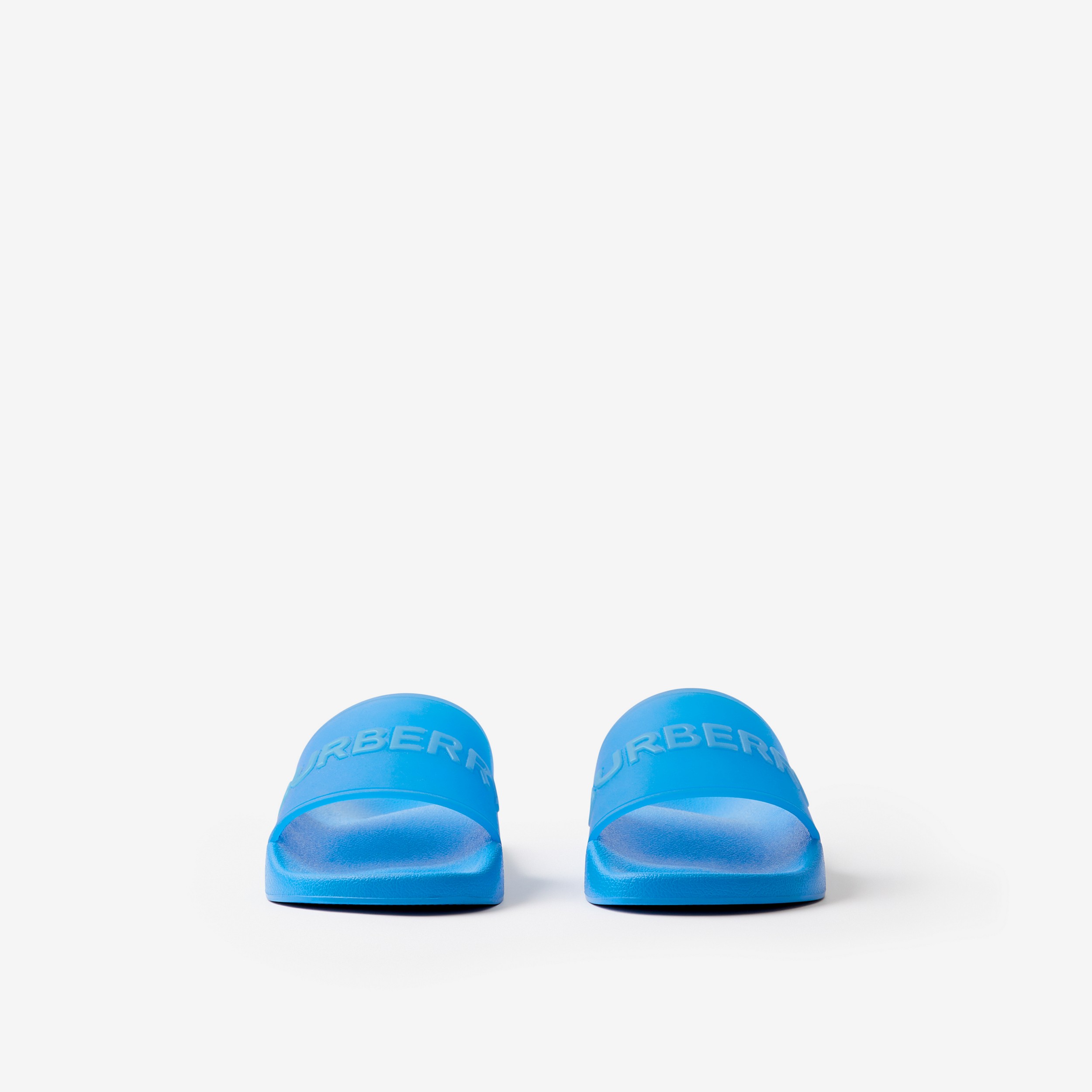 Sandalias pala con logotipo (Azul Vivo) - Mujer | Burberry® oficial - 2