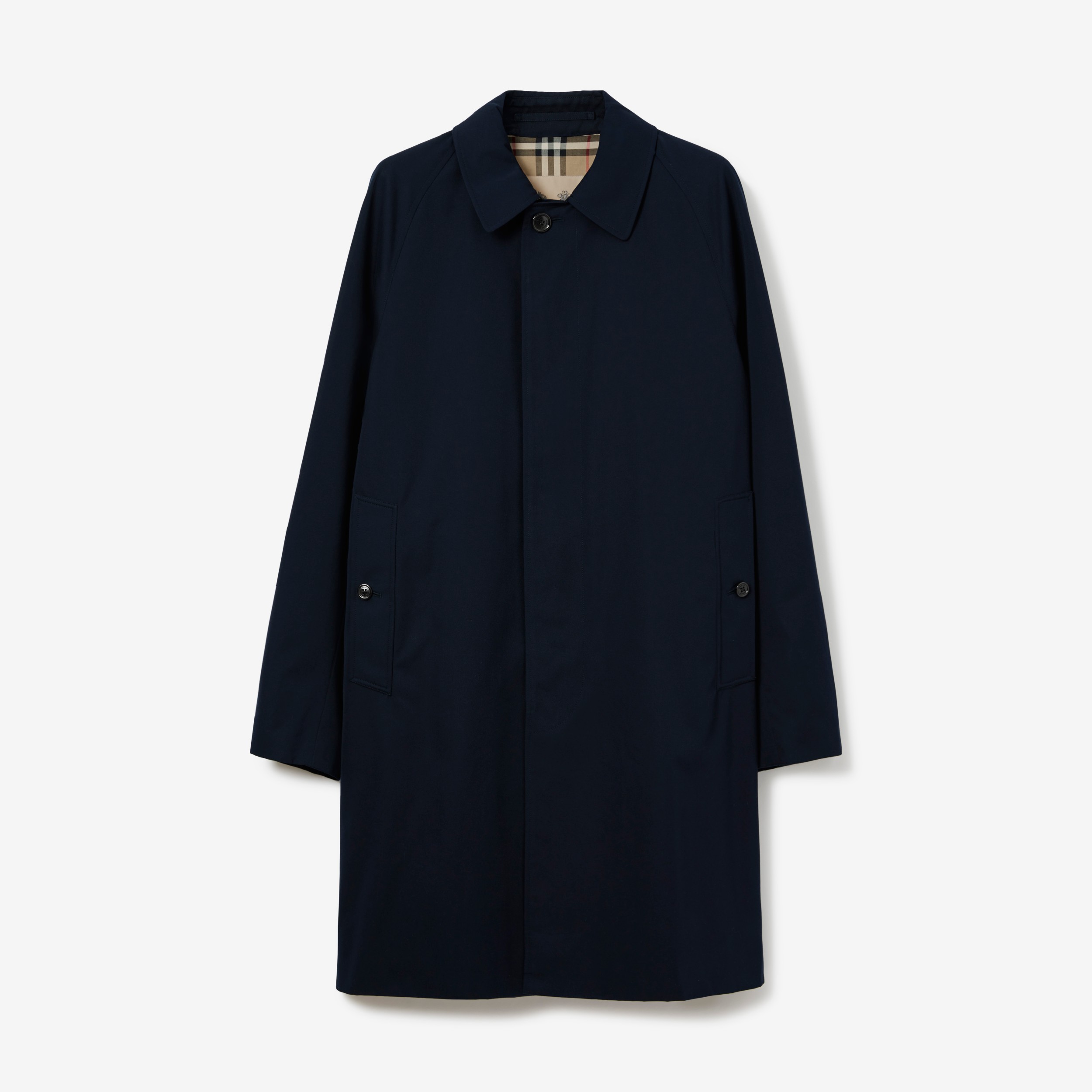 Mid-length Camden Heritage Car Coat in Coal Blue - Men | Burberry® Official - 1