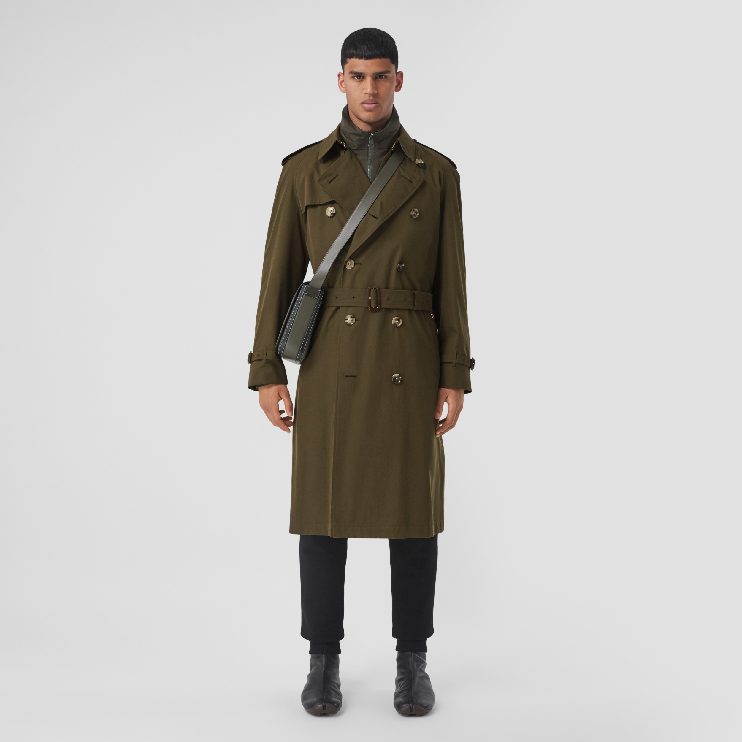 The Westminster Heritage Trench Coat in Military Khaki - Men | Burberry