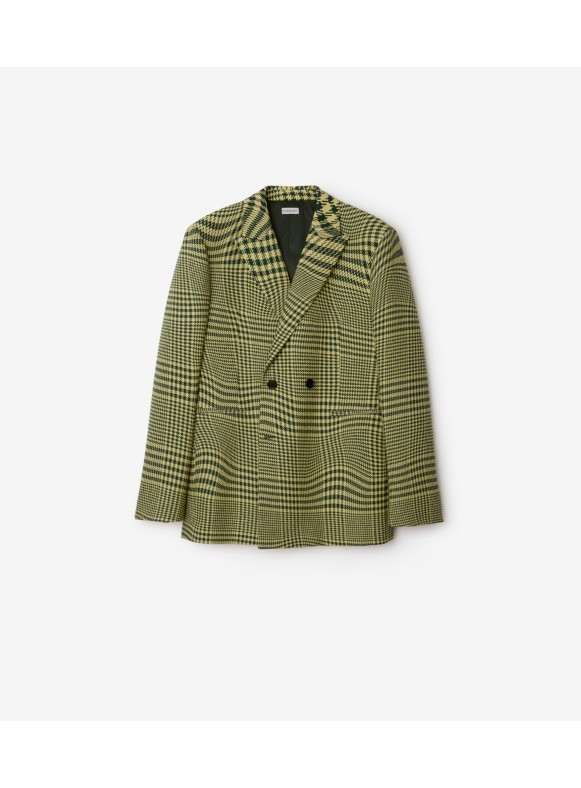 burberry print blazer