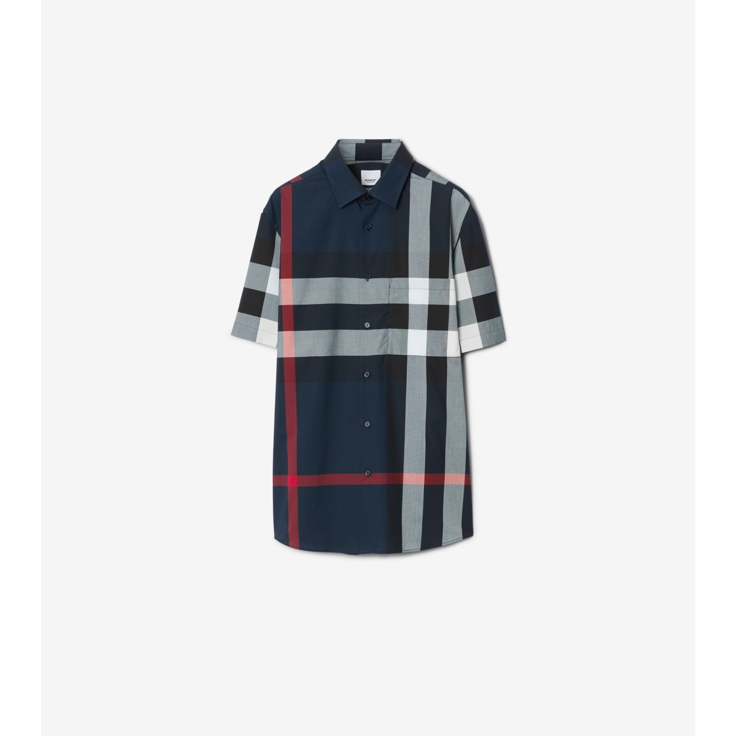 Burberry Check Cotton Shirt S